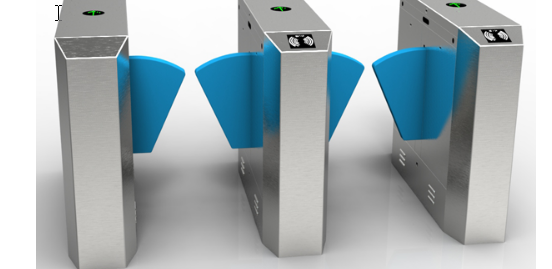企業(yè)翼閘 華通集團食堂消費通道翼閘項目
